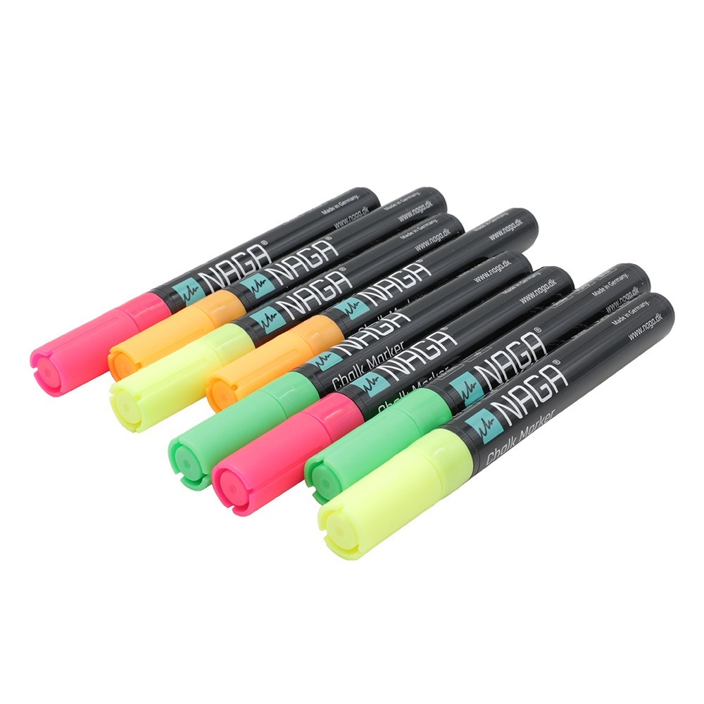 Vivol - Glassboard Marker - 3mm - 8 Stück - Verschiedene Farben