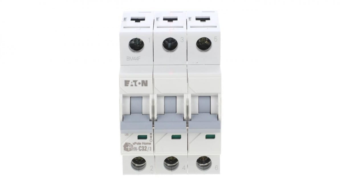 Eaton Grau Schutzschalter, Leistungsschalter 3P C 32A 6Ka Ac Xpole Home Hn-C32/3 194894 - Image 7