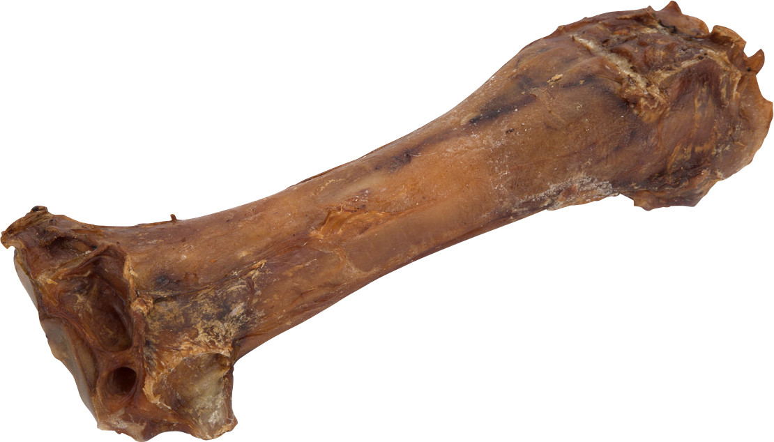 Beeztees Getrocknetes Unterbein Rind Rund, In Folie, Länge 22 - 24 Cm Hundeleckerlis
