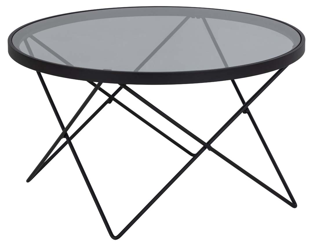 Actona Grau Couchtisch, Cuxton – – Ø Ca. 80Cm, H: 45Cm - Bild 5