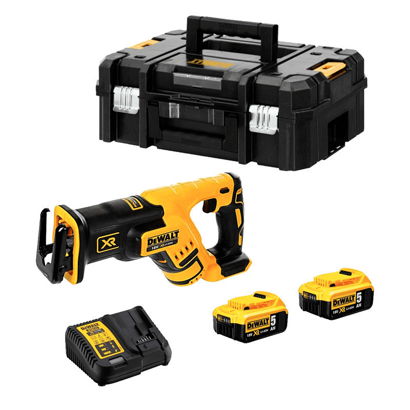 DeWALT DCS367P2 Akku Säbelsäge Fuchsschwanz Reciprosäge 18V 5Ah mit TSTAK Box II - Bild 3