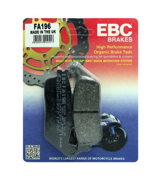 Bremsbelagsatz, Scheibenbremse EBCFA196 EBC Brakes - Bild 3