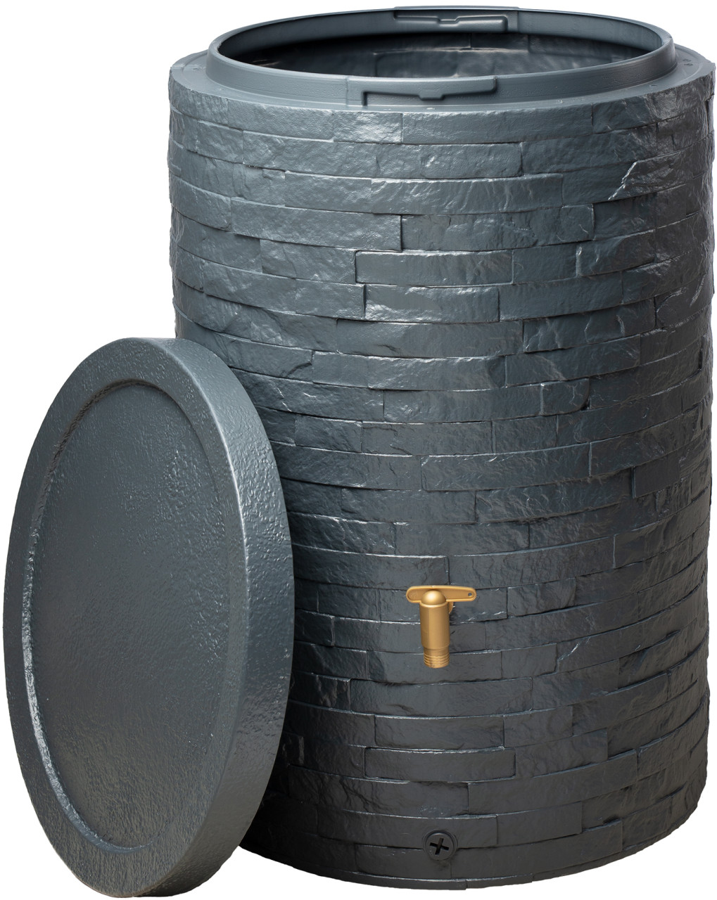 Otto Graf Gmbh 4Rain Arondo Regentonne 250 Liter Graphite Grey - Image 3