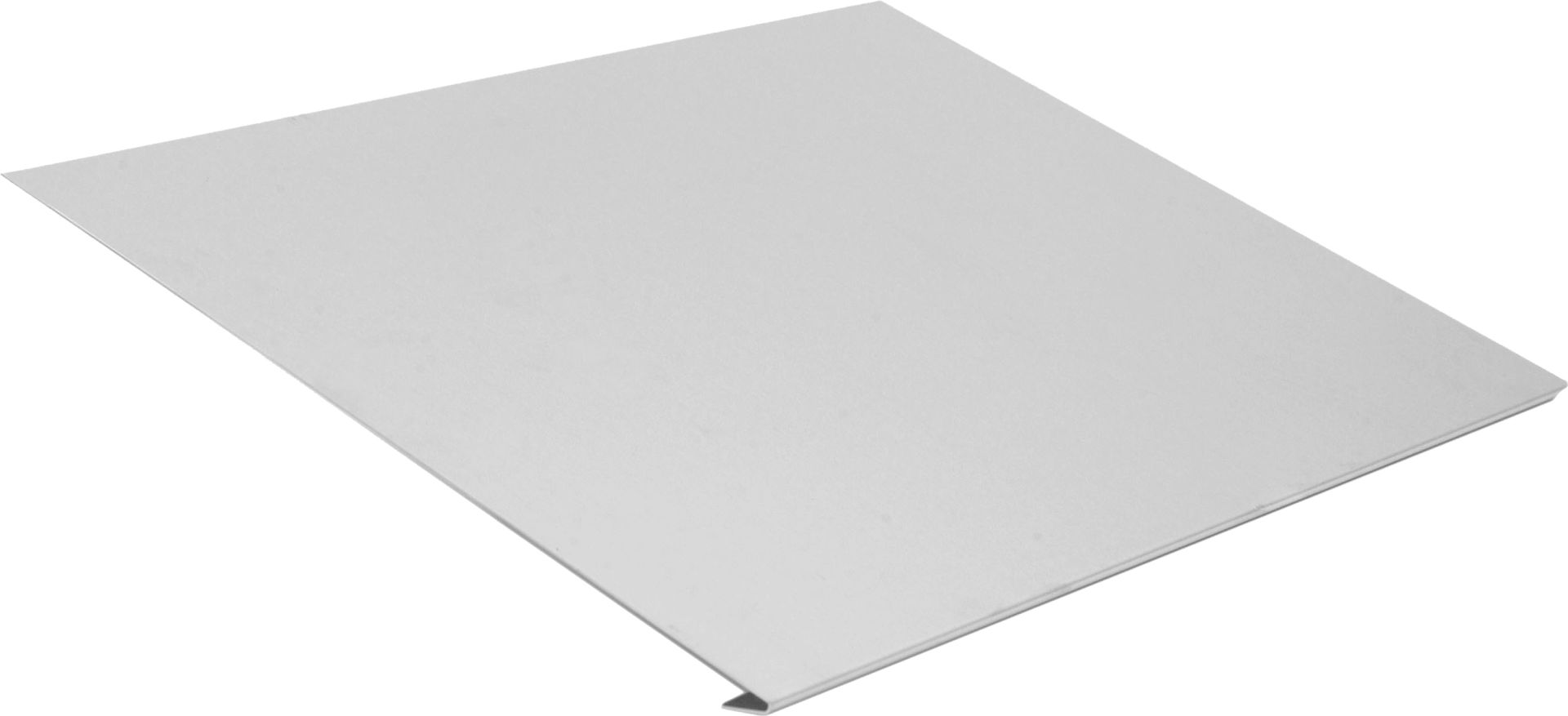 Sarei - Traufstreifen Ohne Wasserfalz 2000 X 250 Mm Natur Aluminium