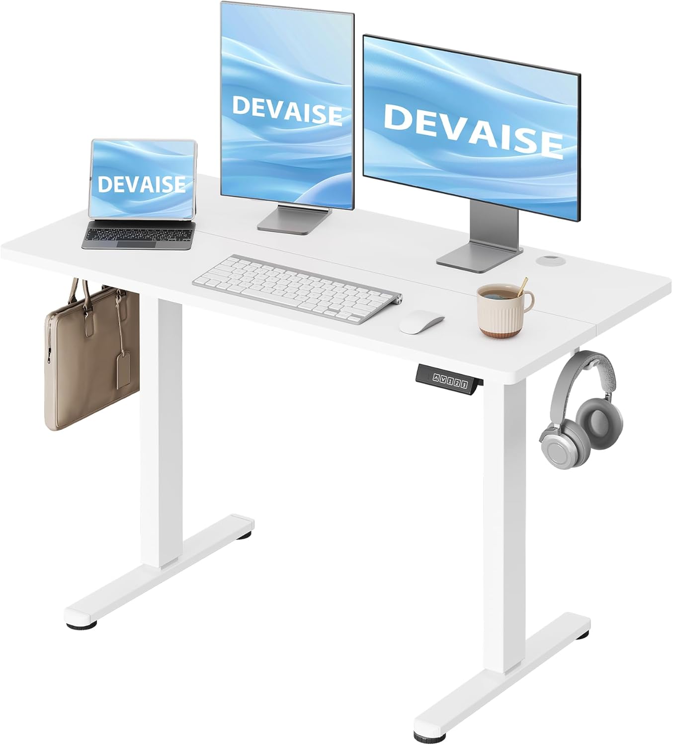 Bureau Réglable En Hauteur Devaise 120×60 Cm