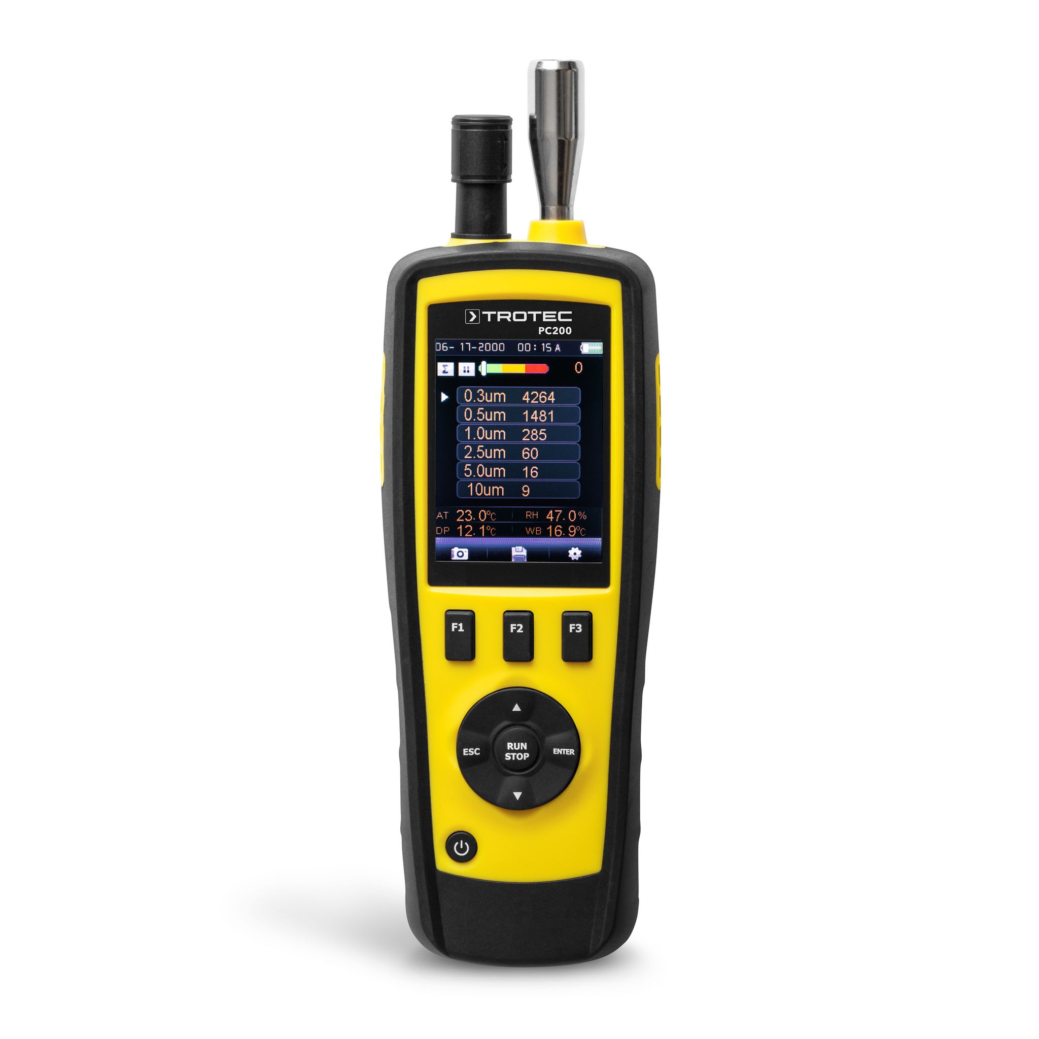 Contador de partículas PC200 incl. certificado de calibración