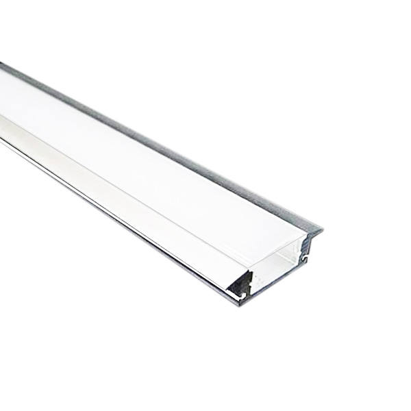 Profilo Alluminio Incasso 1m Per Striscia Led Barra 4 1m
