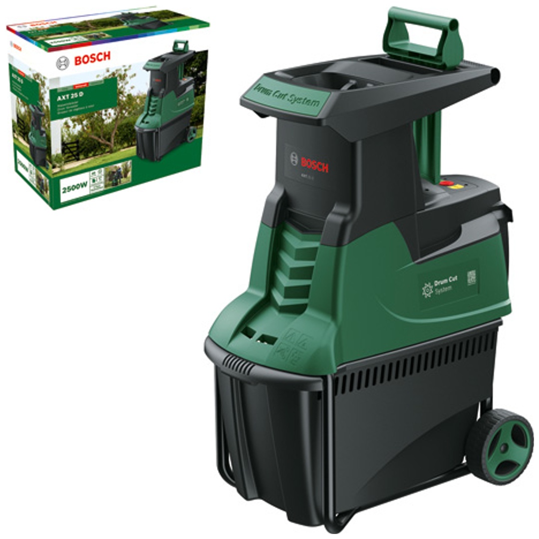 Bosch Grün/Schwarz Rollenschredder 2500W - Image 5