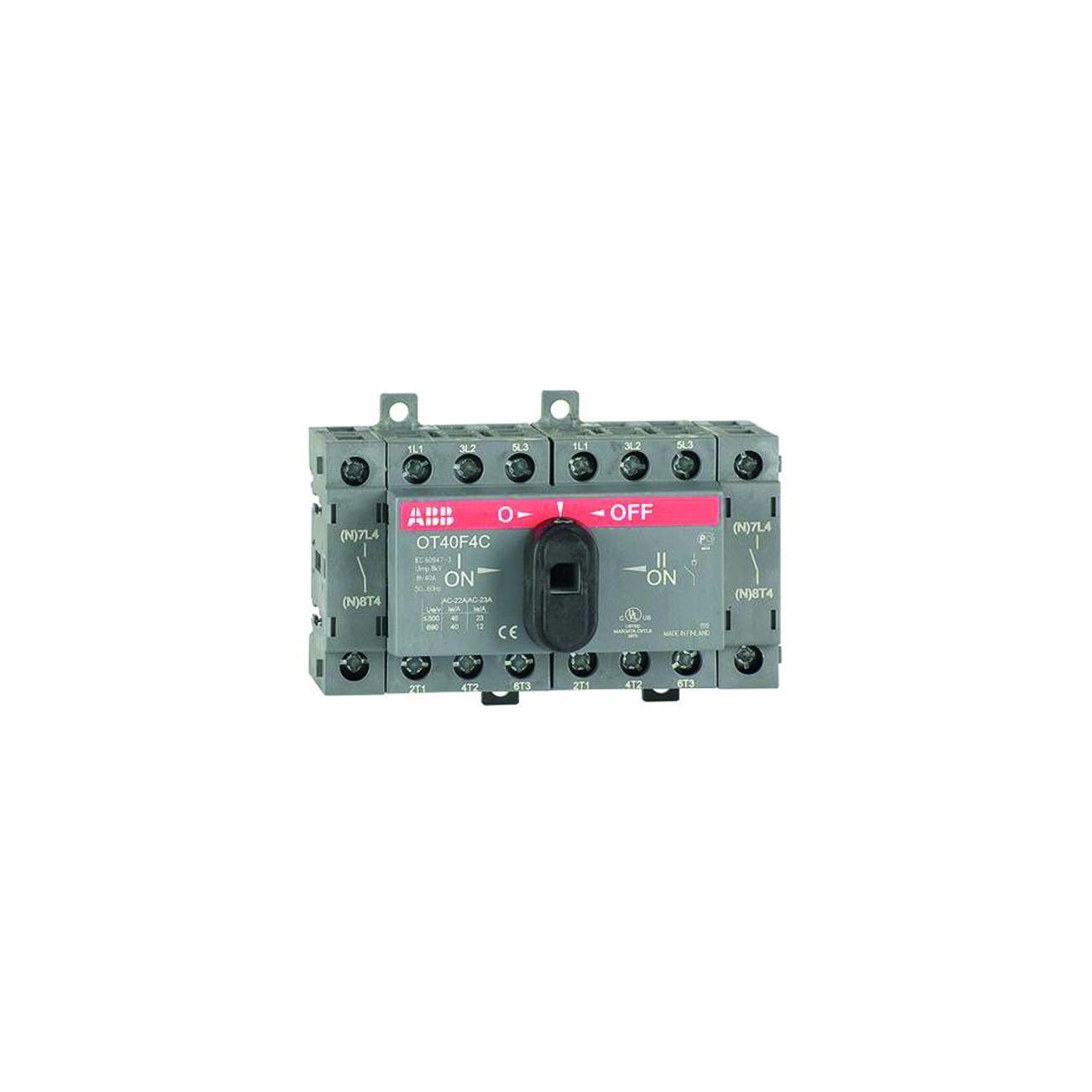 Abb Grau Netzschalter I-0-Ii 40A 4P Ot40f4c 1Sca104934r1001 - Bild 6