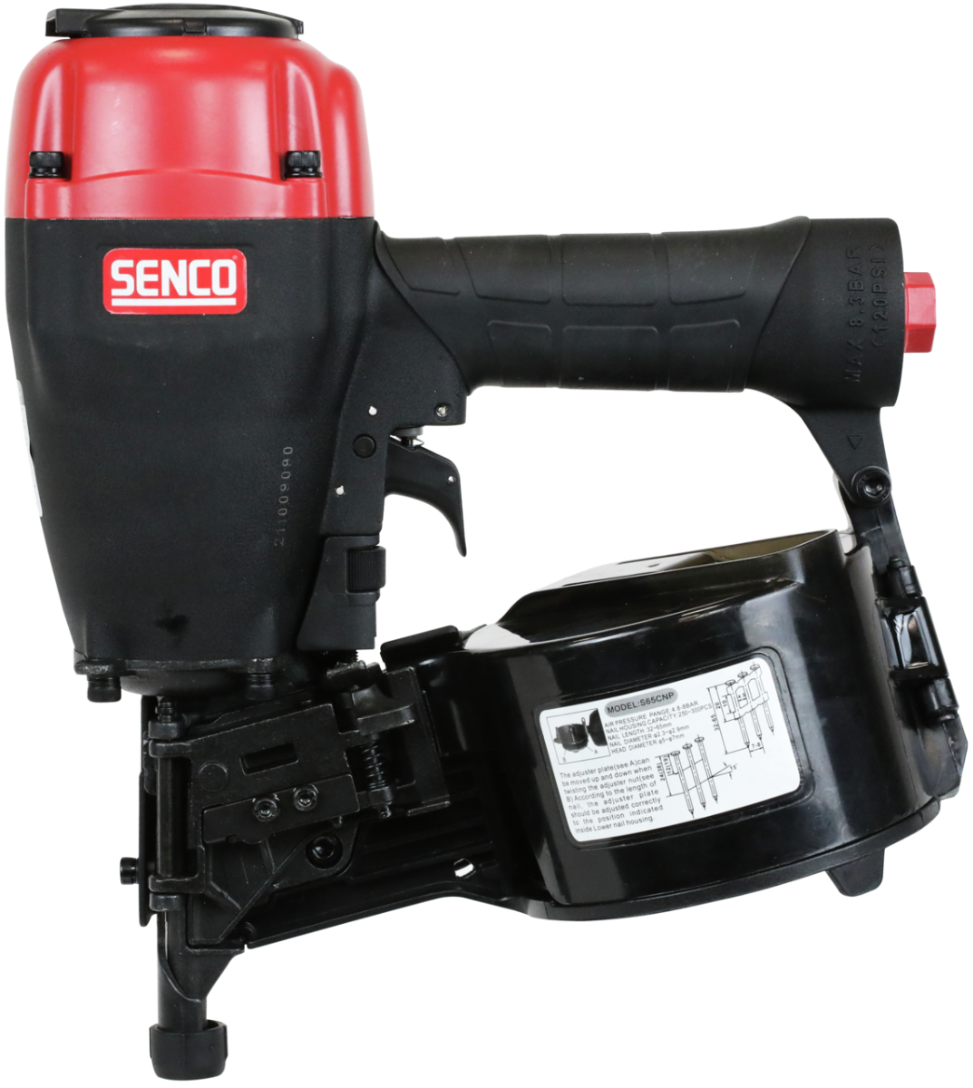 Senco , Tacker + Nagelpistole, S65cnp Pneumatische Trommelspijker Tacker In Koffer - 38-65 Mm - 4,9-8,3 Bar (Nagelpistole, Tacker) - Image 2