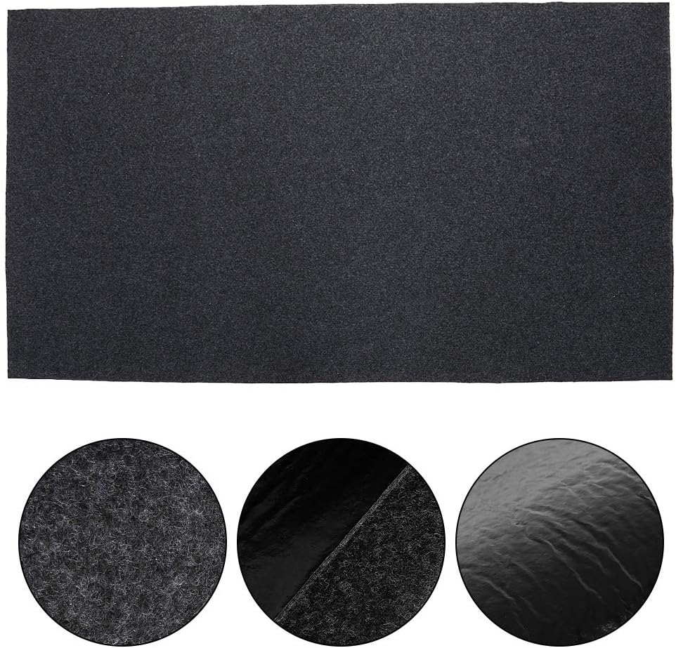 Tapis de barbecue résistant à la chaleur et au feu, 75 x 124 cm, pour jardin et camping