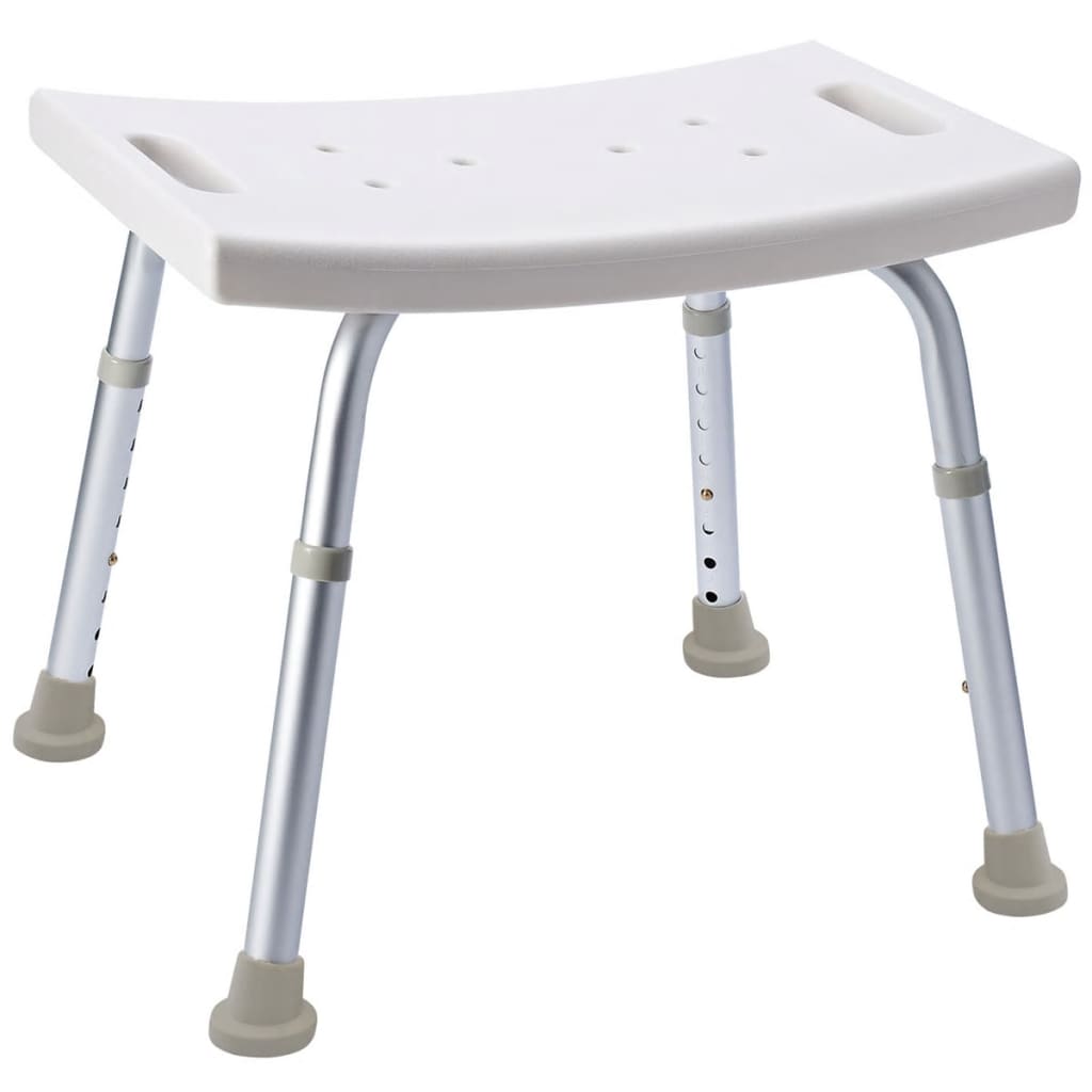 Ridder Weiss/Silber Badewannensitz + Duschhocker, Comfort Bad-Hocker (100 Kg) - Image 3