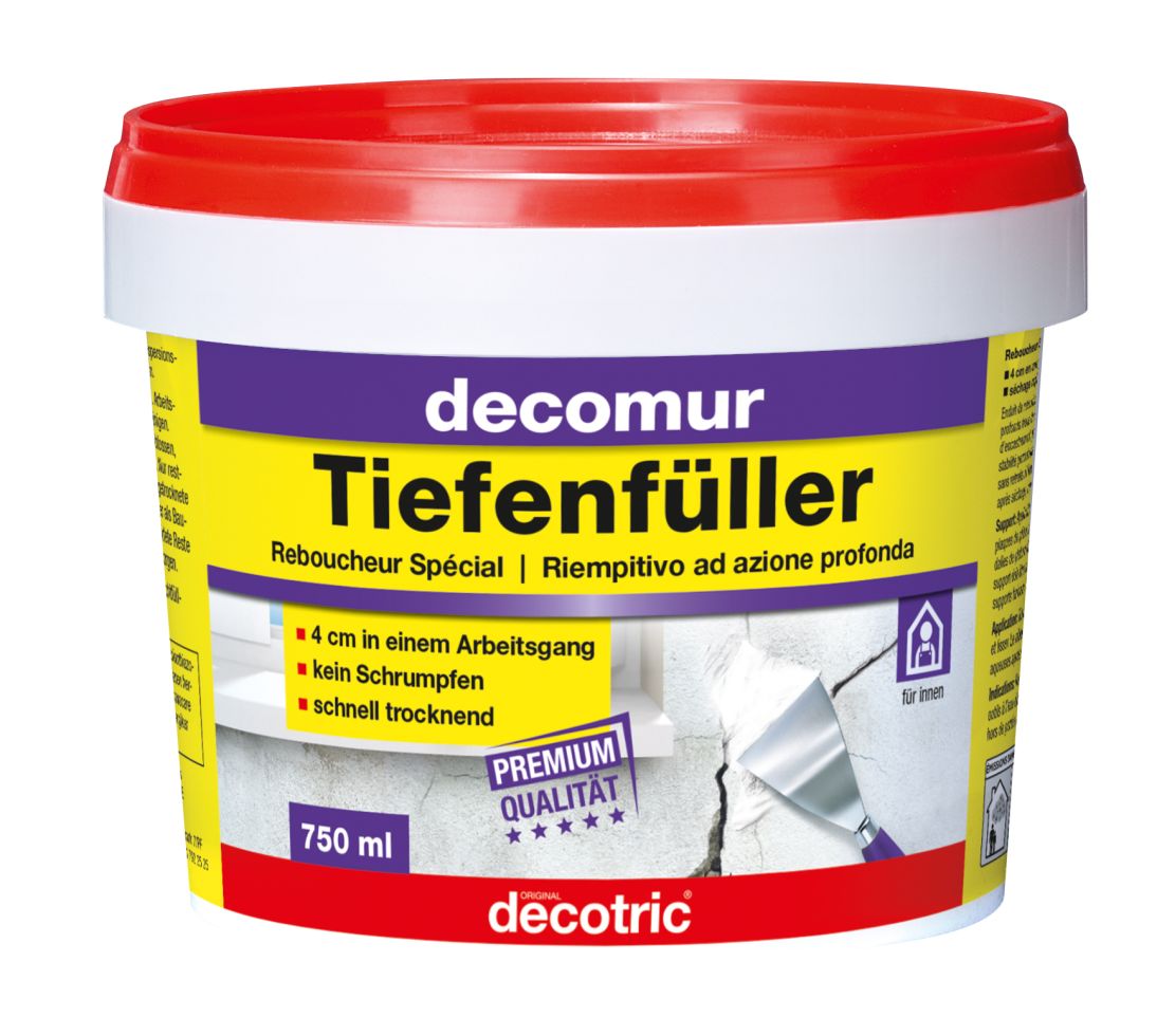 Decotric Decomur Tiefenfüller 750 Ml Fertigspachtel