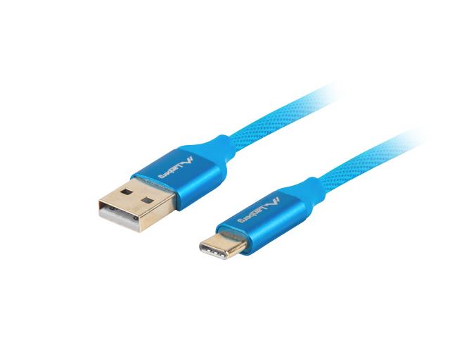 Lanberg CA-USBO-22CU-0018-BL USB Kabel USB 2.0 USB A USB C (1.80 m, USB 2.0), USB Kabel - Bild 6