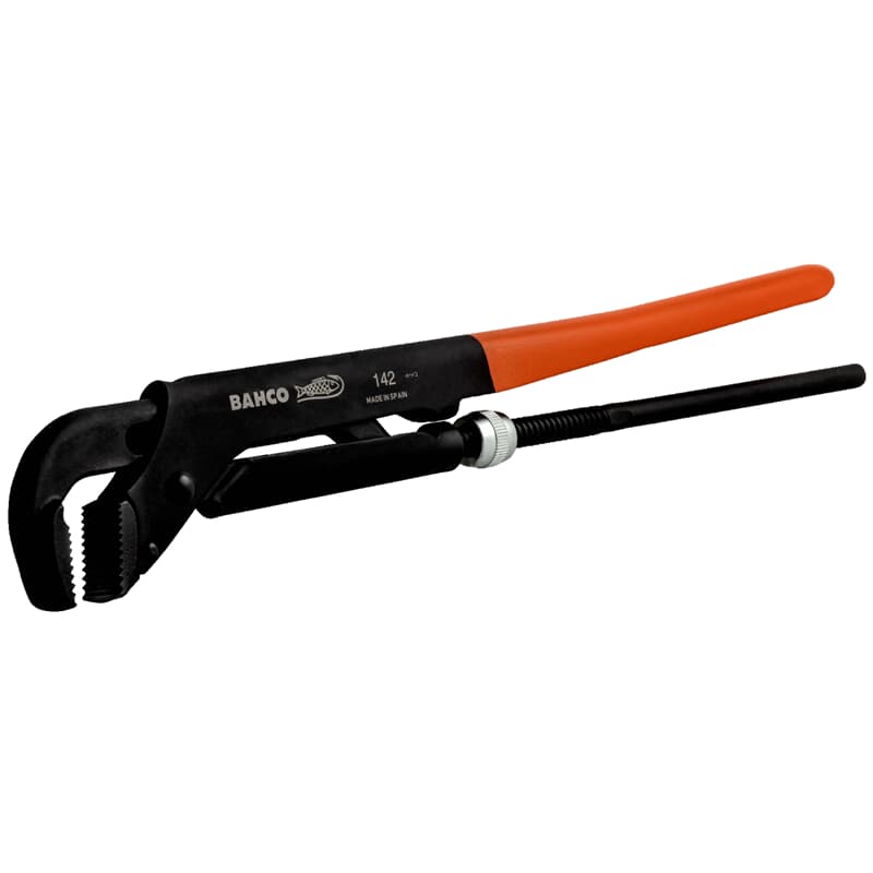Bahco Rot/Schwarz Zange, 2-1/2 Rohrzange, Schwedisches Modell, 90° 22 (557 Mm) - Bild 5
