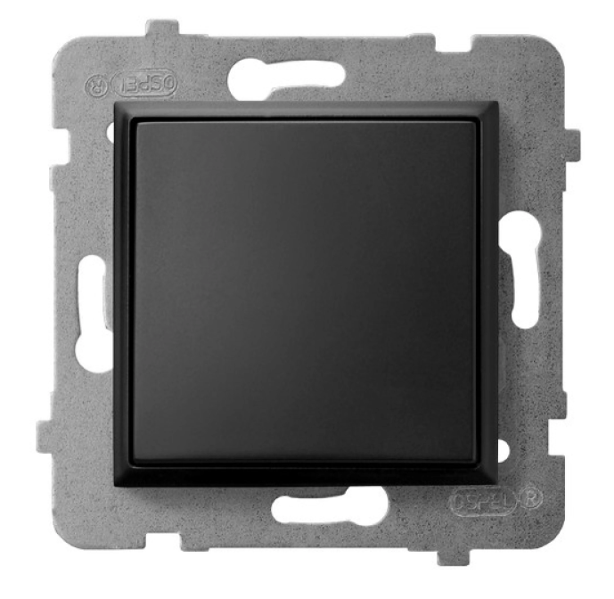 Oem Aria Einpoliger Schalter, Schwarzmetallic Łp-1U/M/33