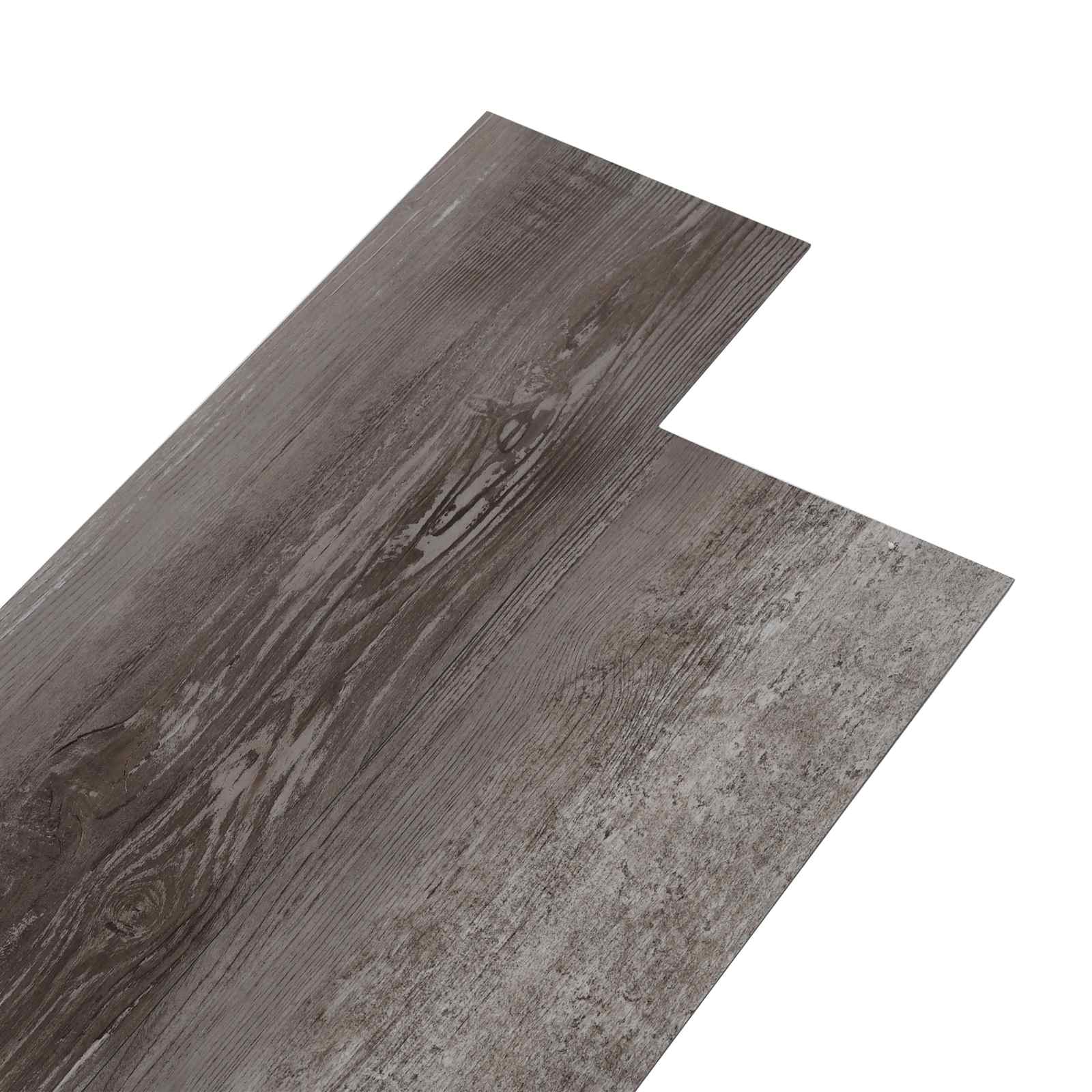 Self-adhesive Flooring Plank 32 Pcs Striped Wood 4.46 M² Pvc Vidaxl