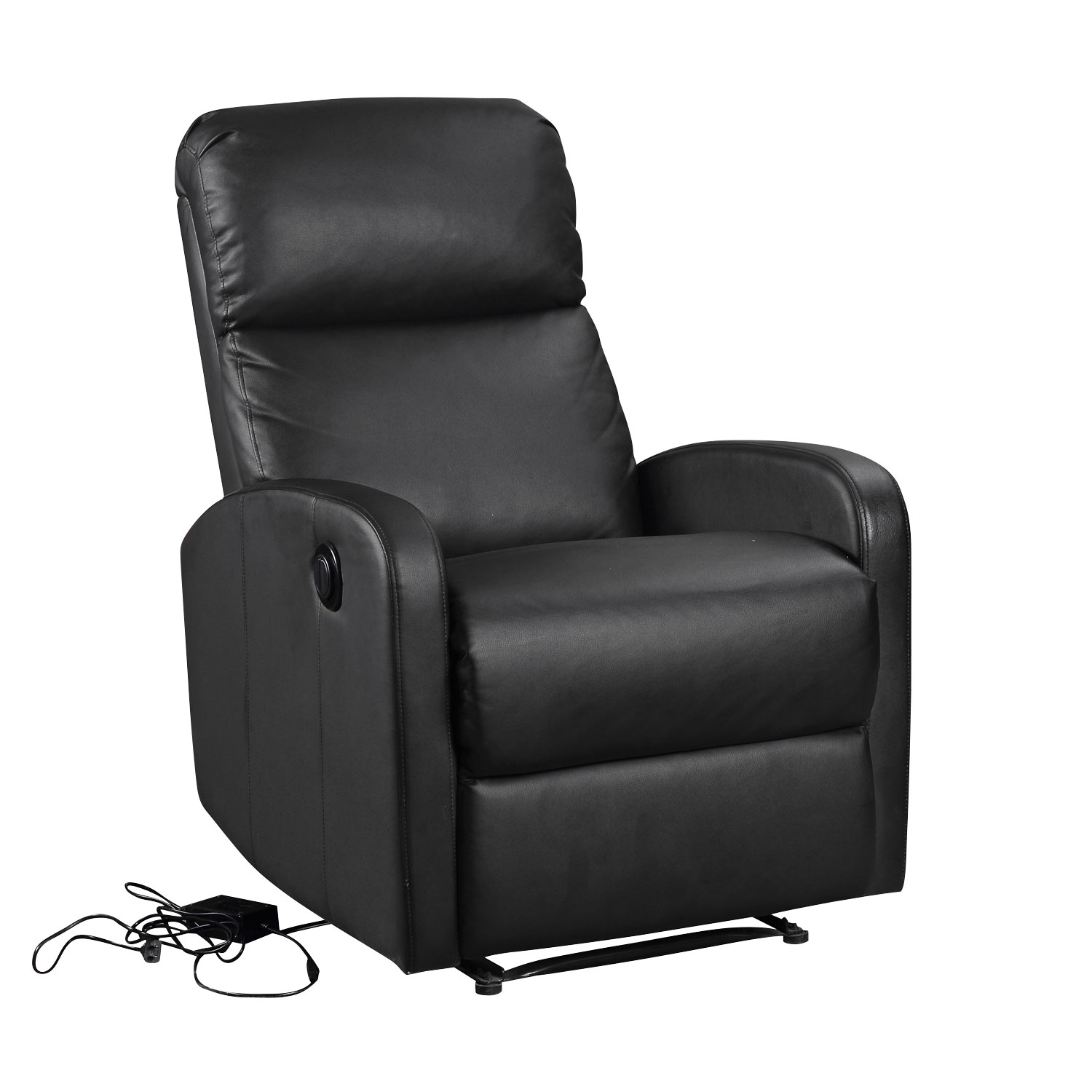 Happy Garden - Fauteuil Électrique Inclinable Relax Noir