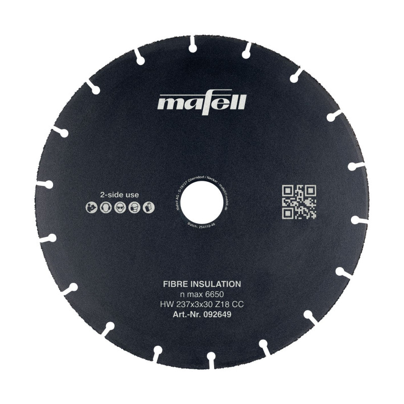 Lame de scie circulaire pour isolant de 237 mm, 18 dents — photo de l’offre ManoMano
