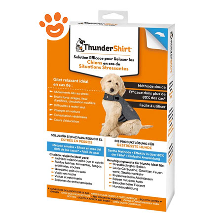 Thundershirt Beruhigungsweste grau XS