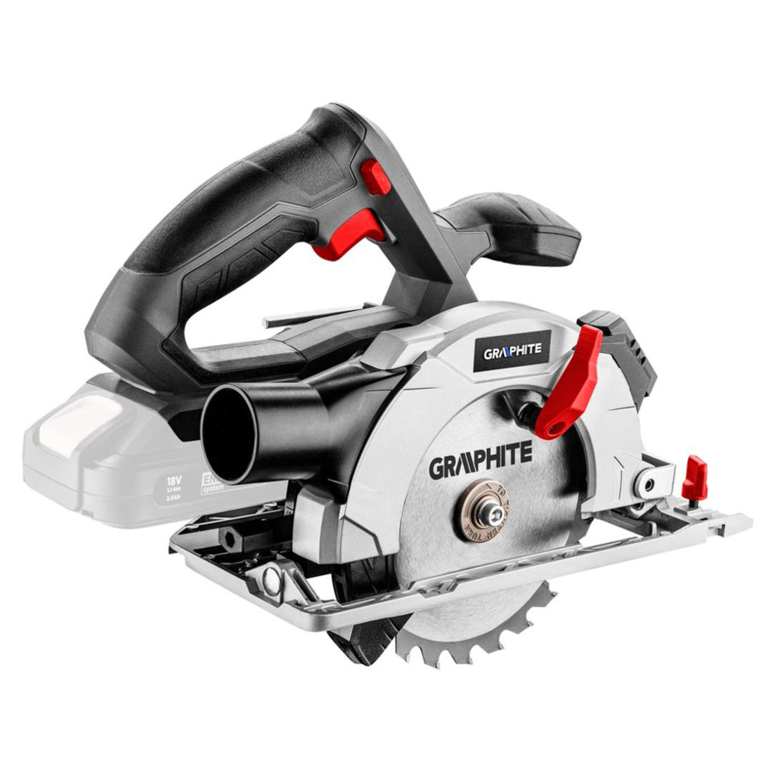 Graphite Akku-Handkreissäge Energy+, 18V, Li-Ion, Ohne Akku