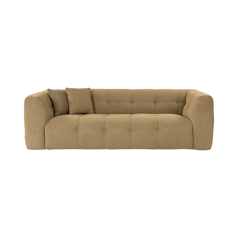 Ahd Amazing Home Design Sofa 3-Sitzer Modern Bouclé Mit Kissen 235Cm Cady - Braun 8684282095965