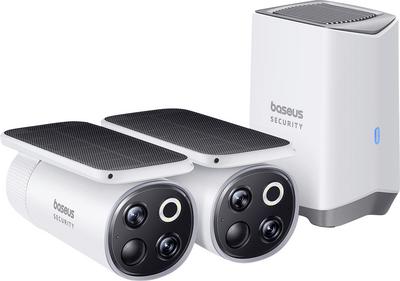 Baseus S1 Pro (2560 x 1440 Pixels), Netzwerkkamera, Weiss - Bild 4