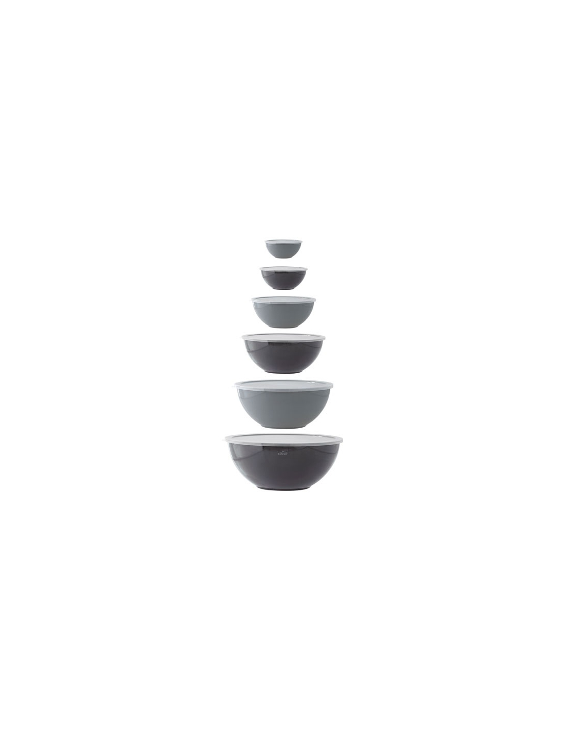 LACOR - 60055 - Set mit 6 Multi Schüsseln, Schüsseln, Salatschüsseln, Lebensmittelbehälter, Polypropylen, Stapelbar - Bild 5