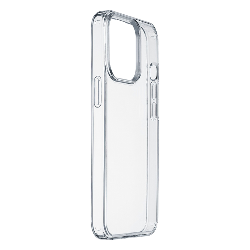 cellularline - Clear Strong - iPhone 15 - Hartschalenhülle mit Gummirändern - Anti-Shock Schützt vor Stößen und Stürzen - Kompatibel mit kabellosem Laden - Enthält recyceltes Material - Transparent - Bild 2