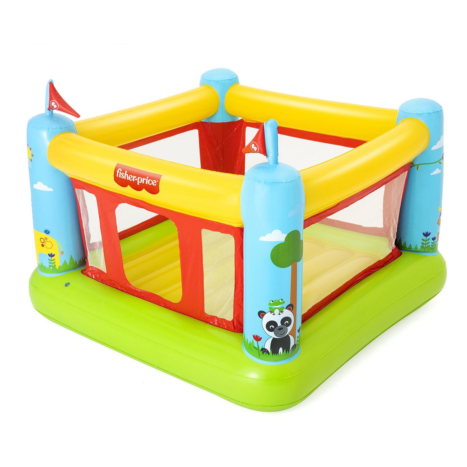 Bestway Mehrfarbig Fisher Price Kinderhüpfburg 175X173x135 Cm -93553