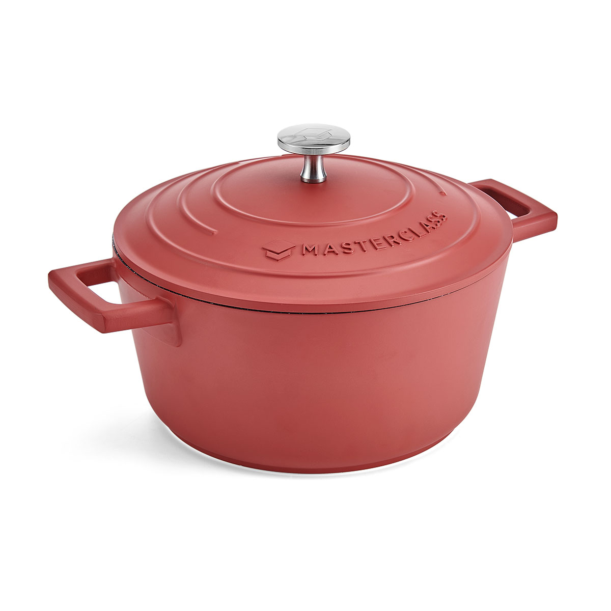 MasterClass Cast Aluminium 2.5L Casserole Dish Red