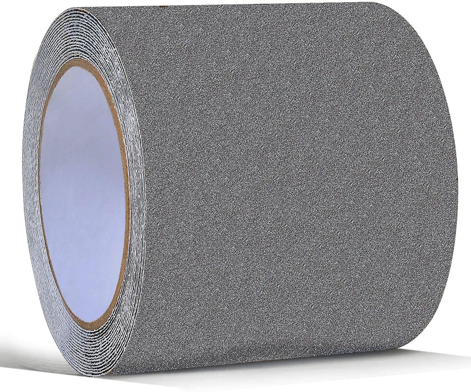 Ruban antidérapant gris 10 cm x 5 m, bande adhésive pour escaliers et sols glissants