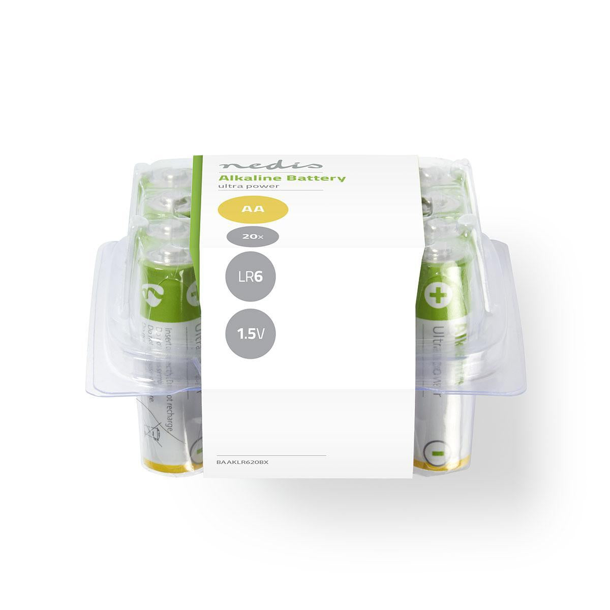 Nedis Alkaline Batterien Aa 15 V Dc 20Er Pack - Bild 4