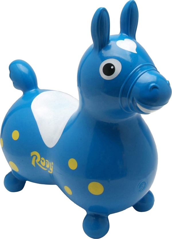 Gymnic Unisex Sitz- Und Hüpfpferdchen Rody Blau Baby Größe 45 X 54 Mm - Image 9