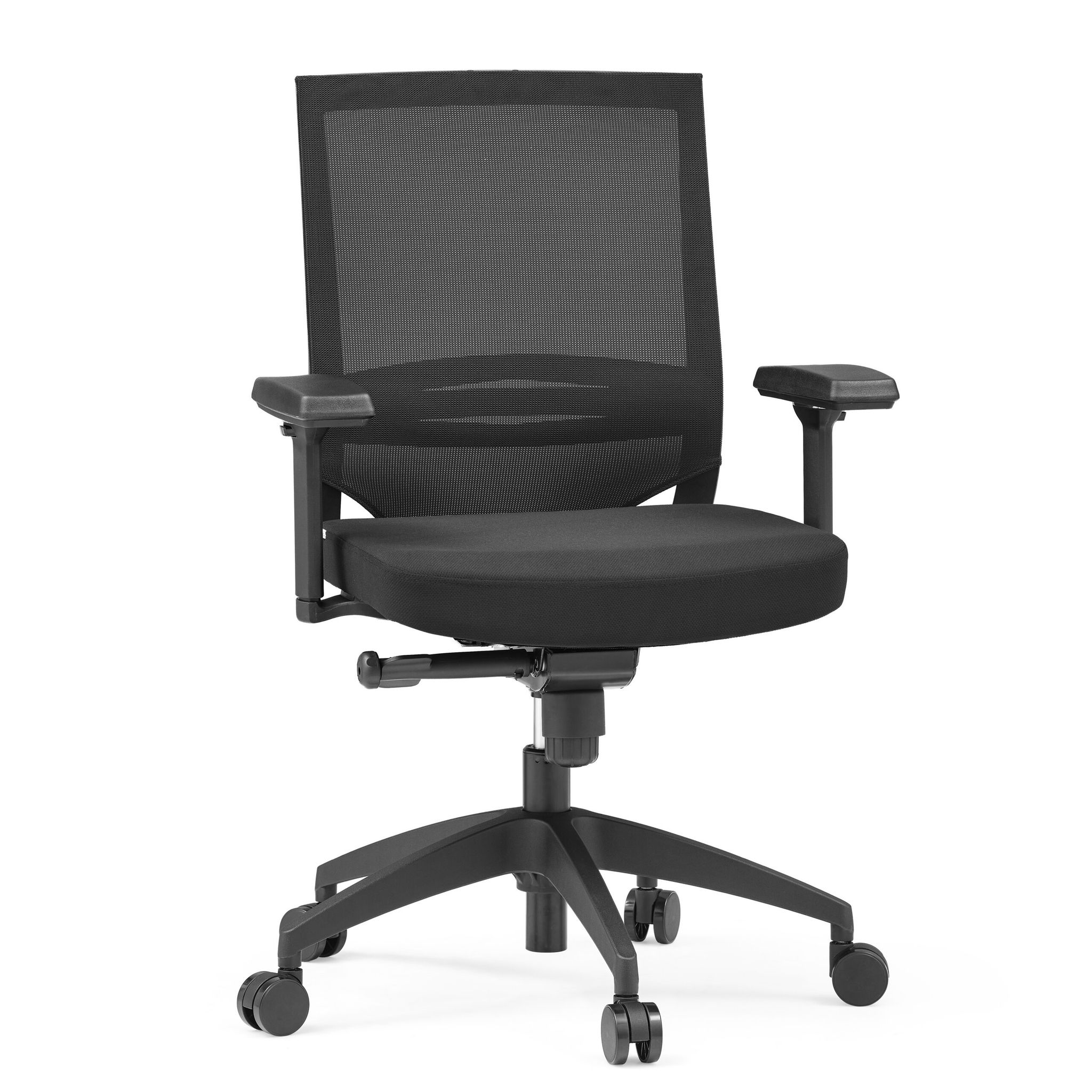 Hjh Office Schwarz Bürostuhl, Porto Base (46 - 58 Cm) - Bild 2