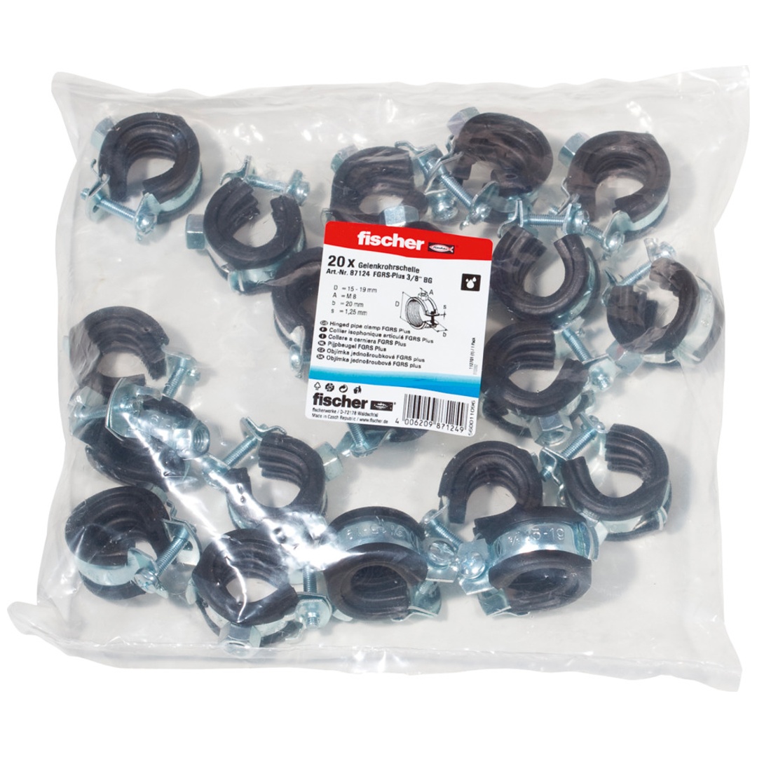 Gelenkrohrschelle Fgrs Plus 3/8bg - Fischer