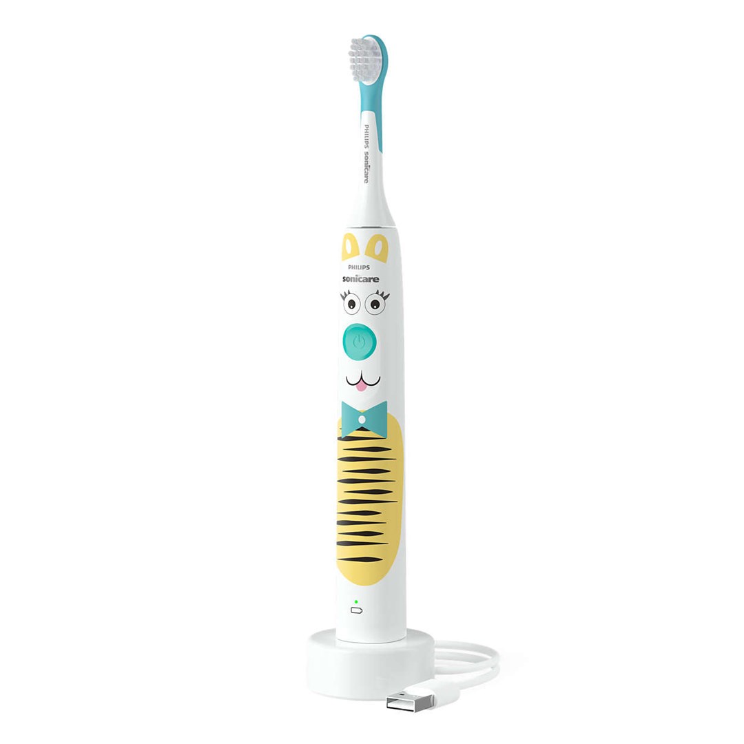 Philips Zahnbürste For Kids Design A Pet Edition / Hx3601/01 Weiß - Bild 7