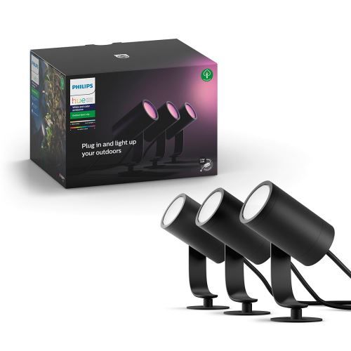 Philips Hue Starter Set Lightstrip Outdoor 5M + Lily Spot 3Er Pack + Bridge V2 Ku04-10U+Ky01-183+Kv01-1L5 - Image 23