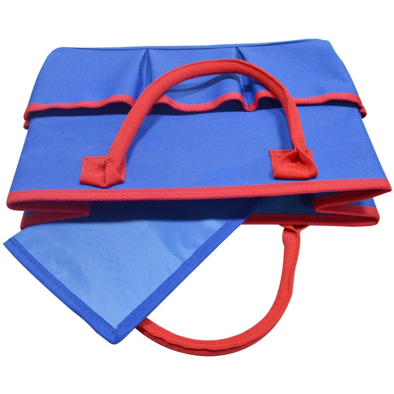 Sac à outils de jardin en tissu Oxford 600D imperméable, poches multiples, bleu, 1 pièce