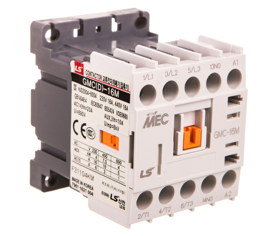 Oem Grau Miniatur-Schütz 16A 3P 1Z 230V Ac Gmc-16M 230V Ac