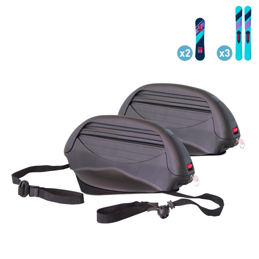 MENABO Skihalter, Dachträger Skiträger Magnetskiträger ACONCAGUA 000008500000 - Image 4