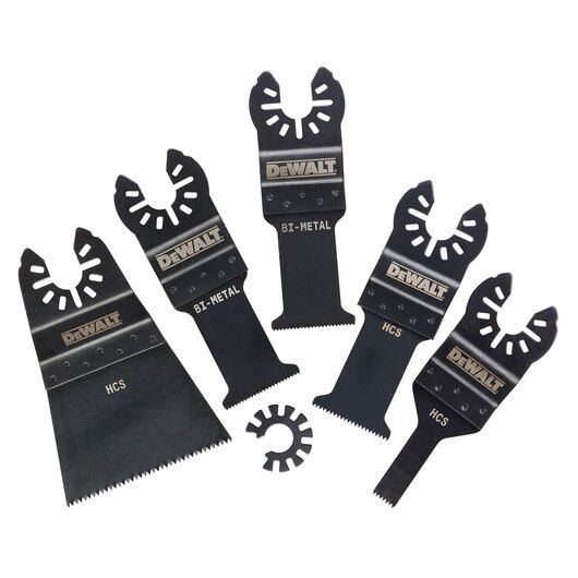 Dewalt Holzsägeblatt-Set Für Multitools (5 Stück) Dt20732