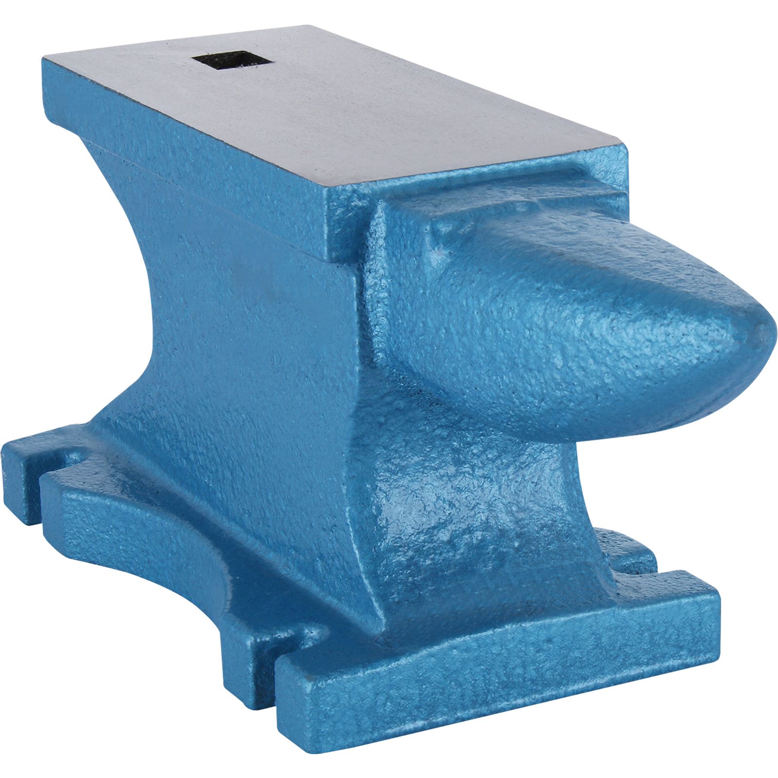 Enclume à corne unique 55 lbs en fonte robuste, surface 22 x 10,5 cm, pour forge et bijouterie