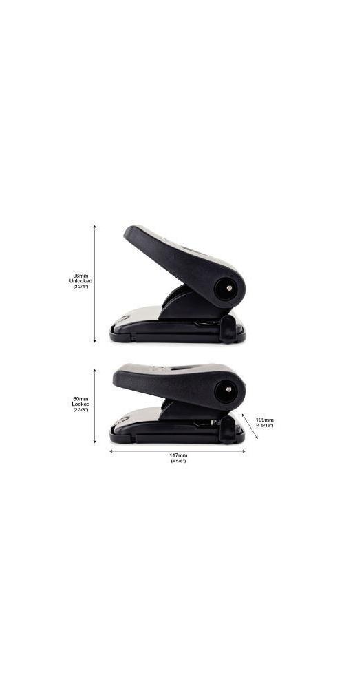 RAPESCO® Locher 827-P - 30 Blatt - Schwarz - Image 5