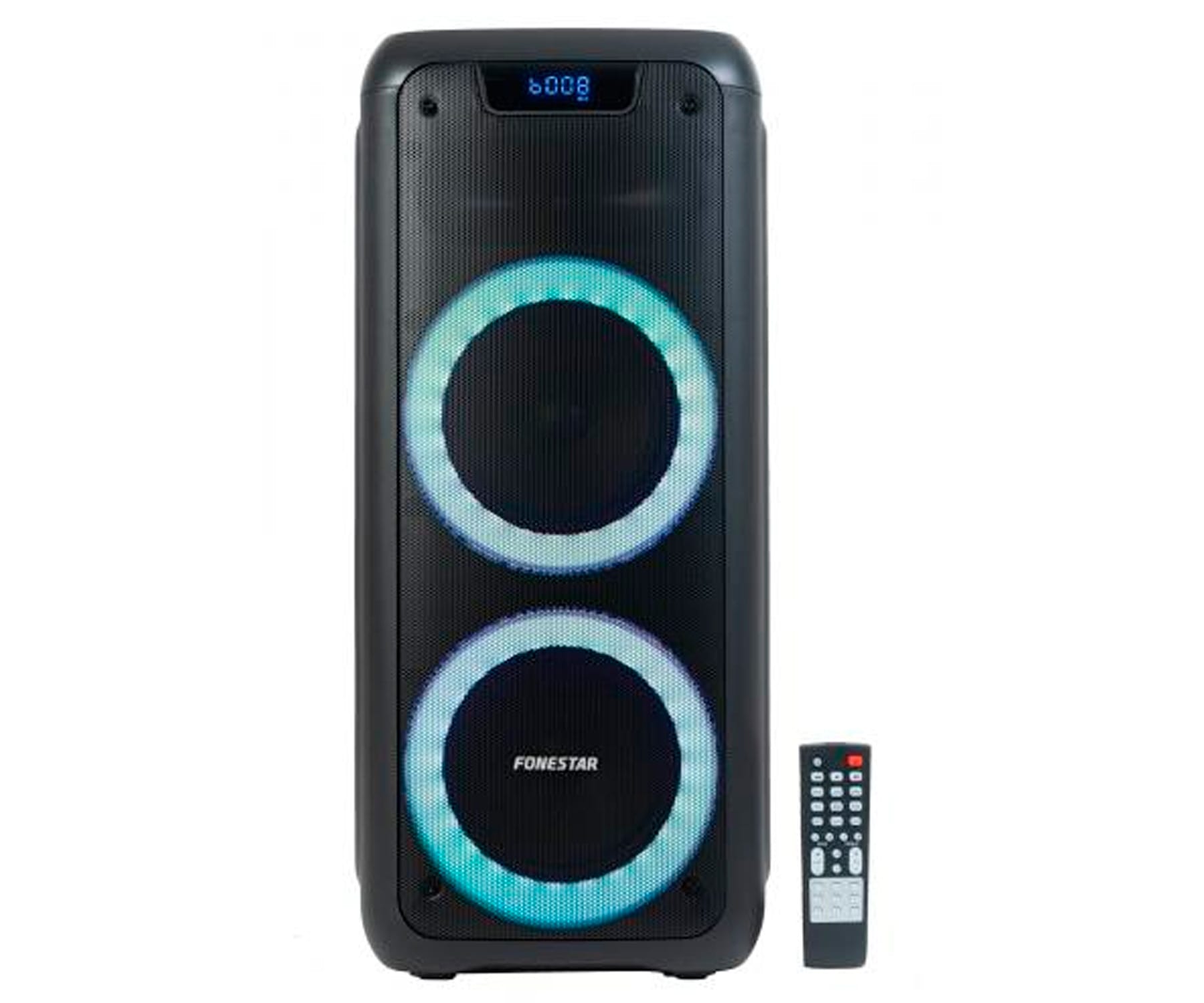 Fonestar Party-Duo (8 h), Bluetooth Lautsprecher, Schwarz - Bild 3