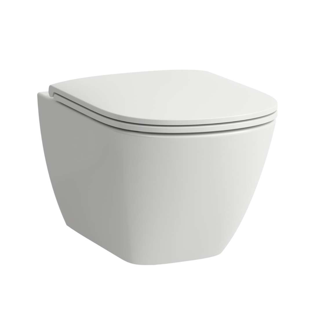 Laufen Lua wandhängende Toilette - randlos weiß - Image 6