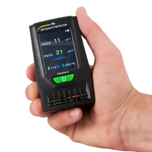 Pce Instruments Partikelzähler Pce-Rcm 10 0 … 2000 Μg/M³ Pm 2.5 Pm 10Luftqualität Temperatur Lu