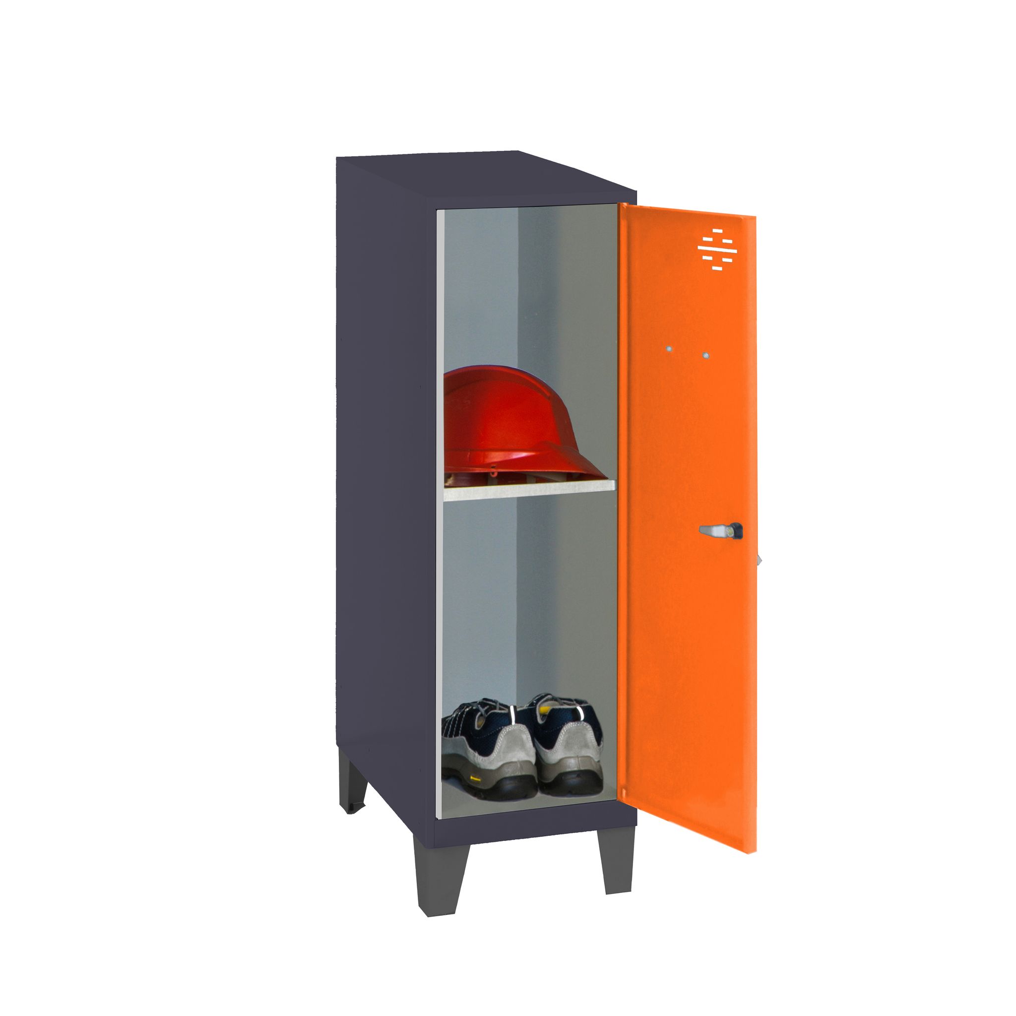 Simonrack Anthrazit Simonlocker Dism.mini Metallspind Orange