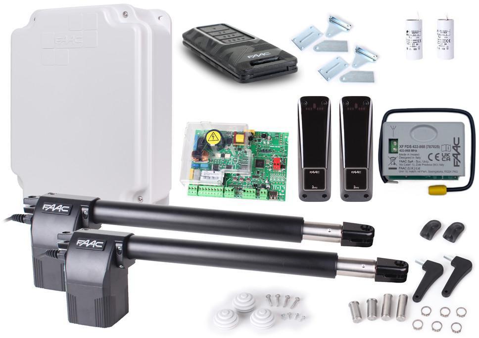 FAAC 414 Antriebssystem für 8 m Doppeltor, bis 350 kg, Komplettset - Image 4