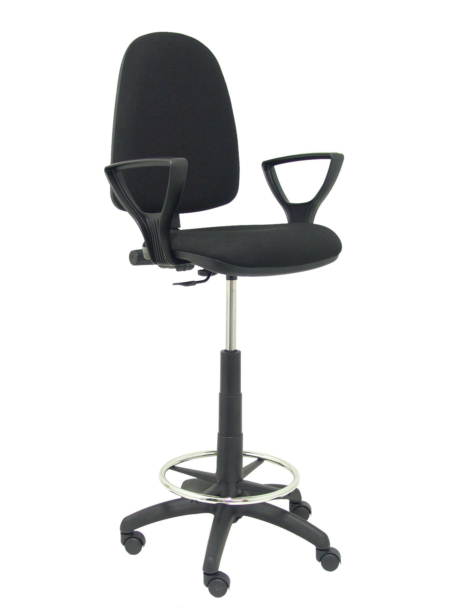 Piqueras Y Crespo Pc T04cp Hocker Schwarz Höhenverstellbar Bürokonfort 8436549398377